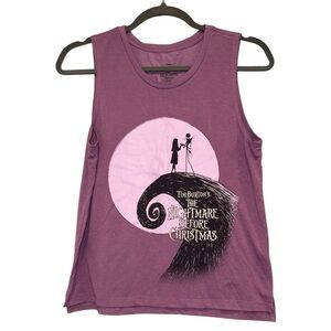 Disney Tim Burton’s The Nightmare Before Christmas Muscle Tank (Women’s XS)